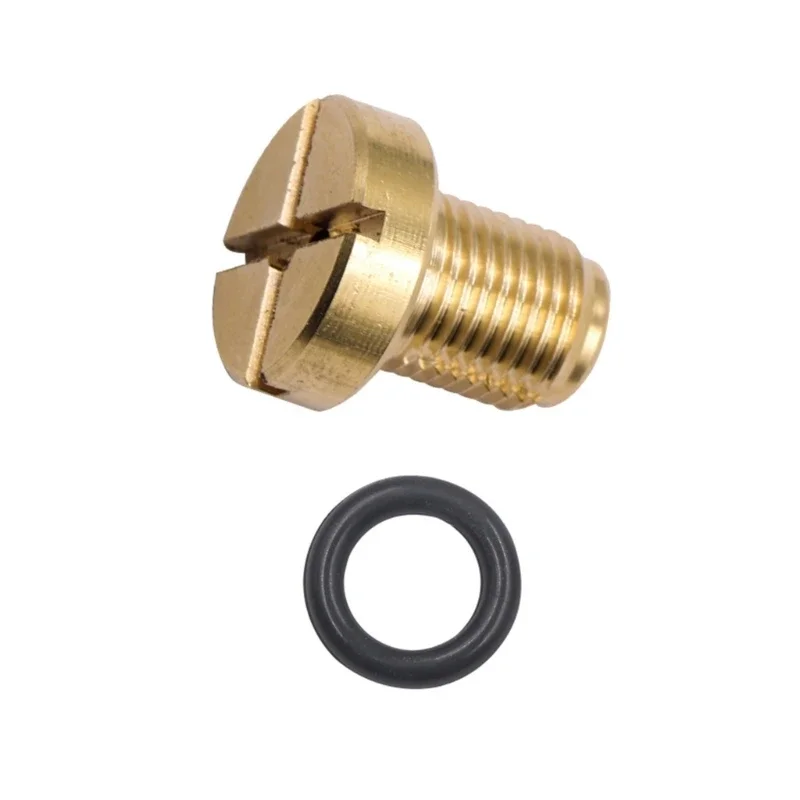 Coolant Expansion Screw Durable Brass Coolant Expansion Screw Reliable Water Drainage Screw 17111712788 Replacement Suitable for E36 E39 E46