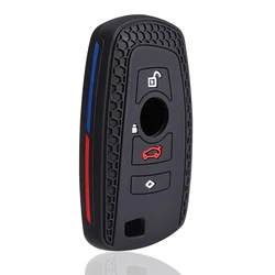 Luxury Car Key Cover Protector - Premium Accessory (Black)