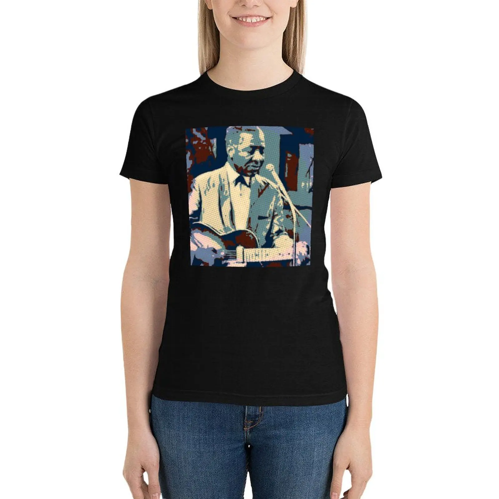 

Lonnie Johnson T-Shirt plus size tops oversized western t shirts for Women