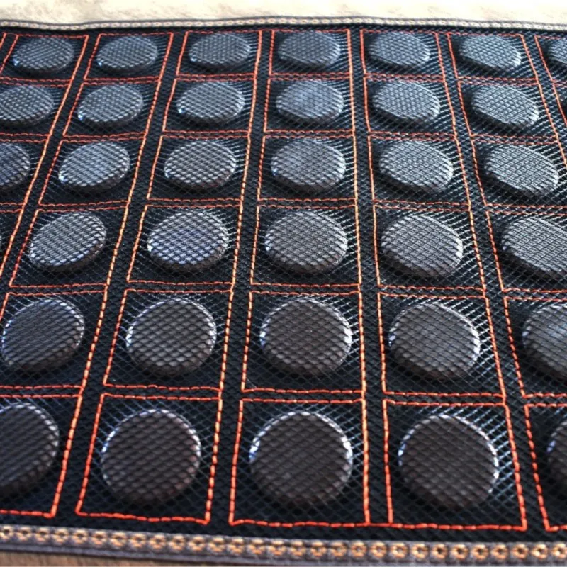 New products South Korean tourmaline heating massage mattress home stone sofa massage 50 * 150 cm.