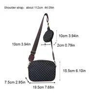 Vintage Fashion Handle Handbag Women Solid Soft PU Leather Women Shoulder Bag New Casual Designer Women Crossbody Tote Bag - Image 2
