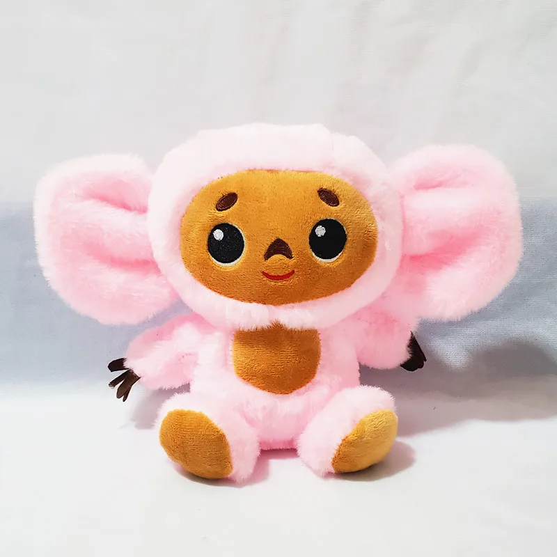 Kwaii Cheburashka Peluche Jouet Grands Yeux Singe Avec Vêtements Poupée  Russie Anime Bébé Enfant Sommeil Apaiser Poupée Jouets Pour Enfants Filles