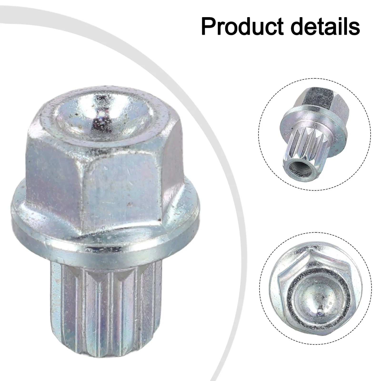 Tire Replacement Car Maintenance Colour Silver Car Tire Anti-Theft Tool Quick To Install Replacement Installation