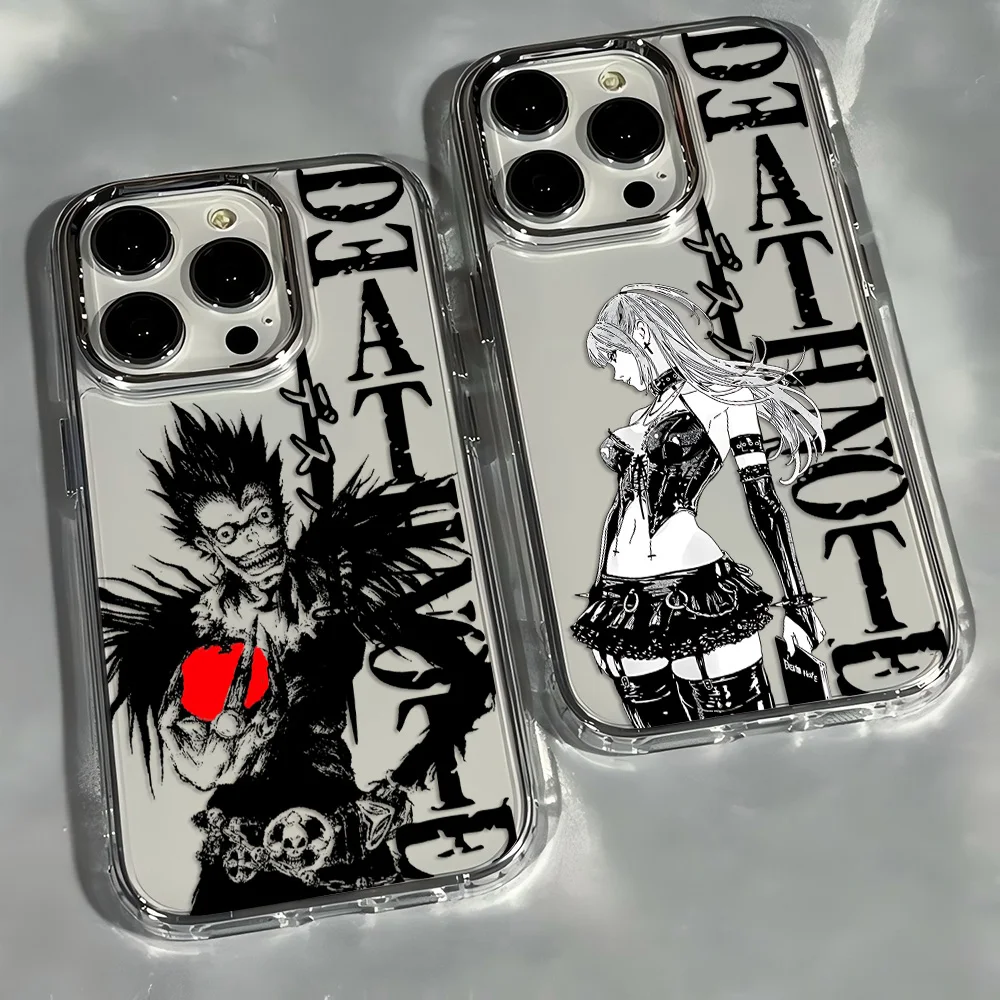 Transparent Soft Anime Death Note Phone Case Cover