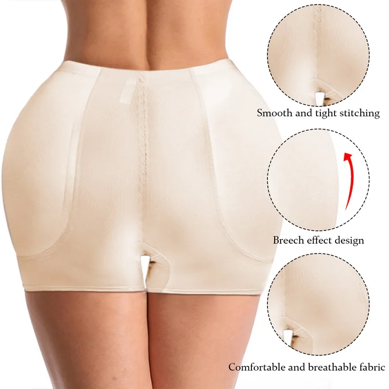 Padded Butt lifter Corrective Underwear Butt Enhancer Body Shaper Modeling Strap Fake Hip Shapwear Underwear Push Up Panties shapewear for tummy