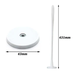 Magnetic Silicone Washer Door Holder for Enhanced Airflow and Drying (White)
