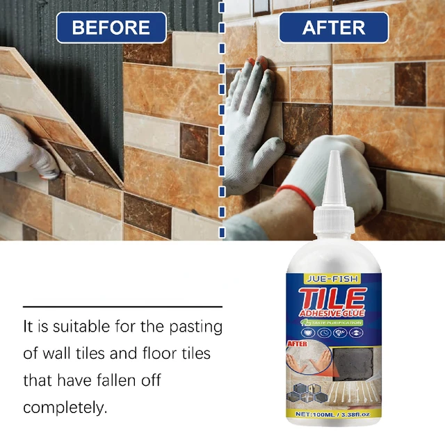 1/2Pcs Strong Tile Adhesive Glue Wall Floor Repair Glue Waterproof Coating  Agent For Tiles Peeling Hollowing Ceramic Adhesive - AliExpress