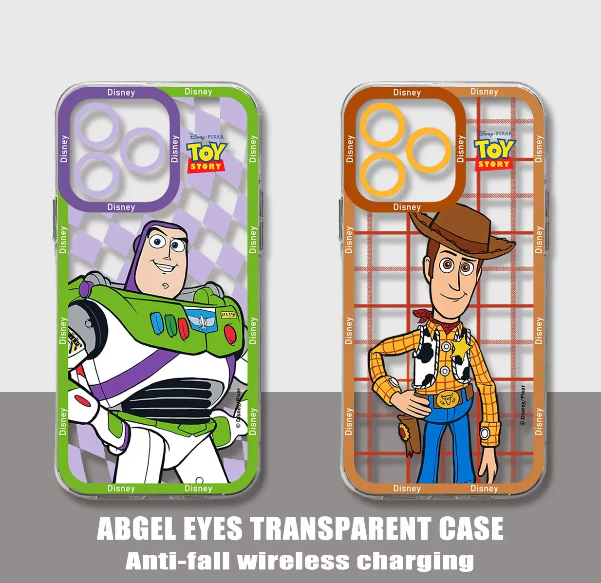 

Cartoon Disney Toy Story Phone Case For iPhone 15 14 13 12 Mini 11 Pro Max X XR XS 7 8 SE Plus Soft Silicone Transparent Cover