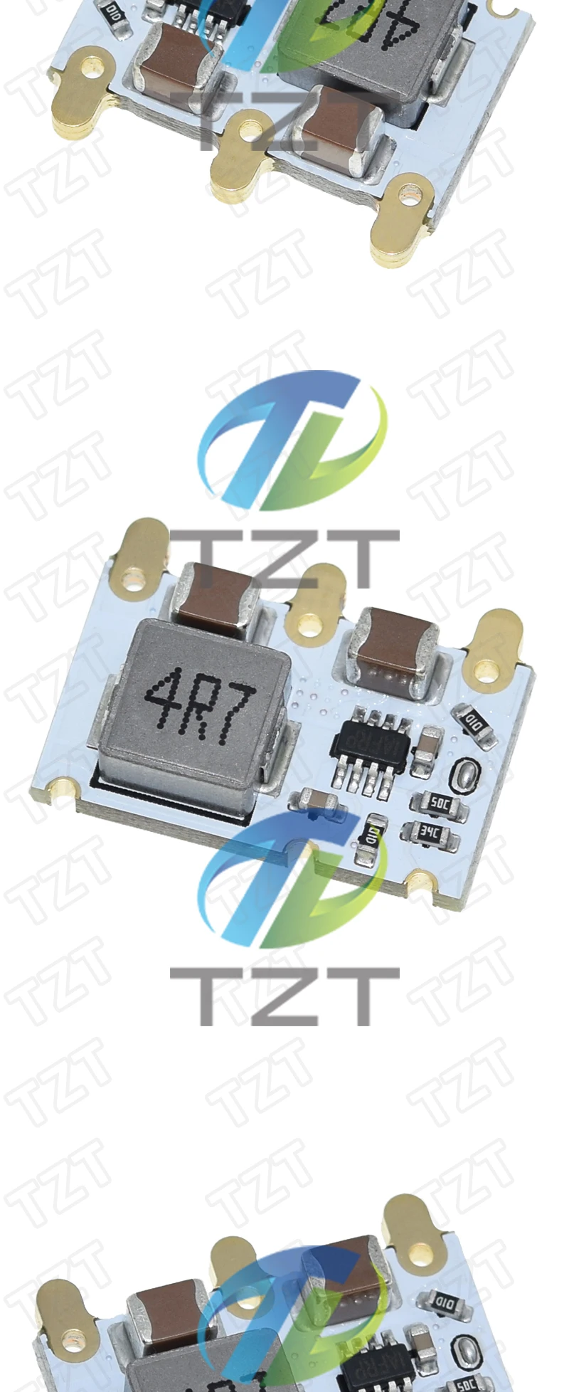 TZT 4A Mini DC-DC Buck Converter 4,5V-16V 9V 12V zu 5V 3,3V Step-down Power Spannung Regler Modul Effizienz 98% – Detail 4