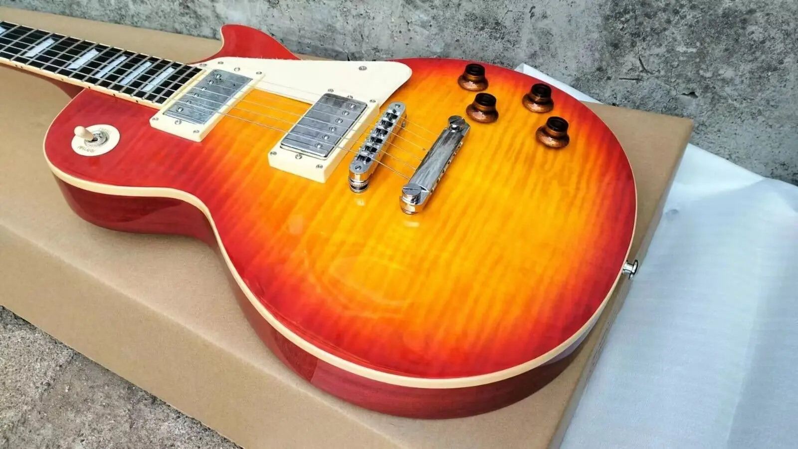 Electric Guitar Aldo Nova 1986 explorer headstock Rick Nielse