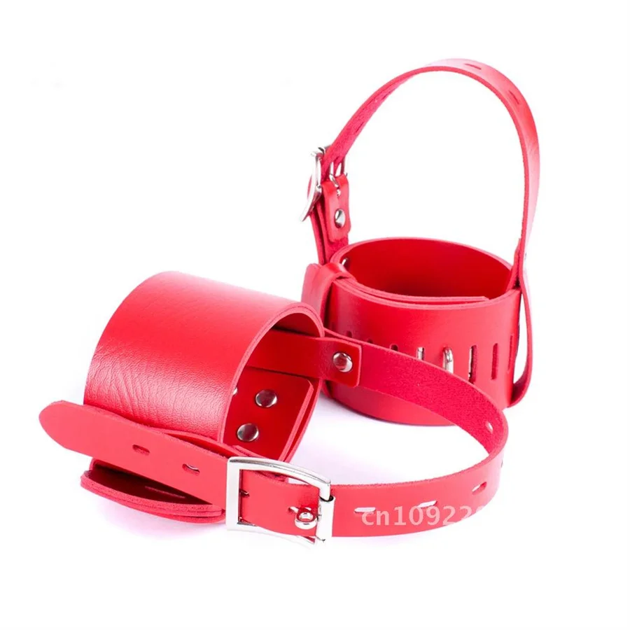 Cuffs Leather Lockable Ankle Locking Belts Restraint Pu Fixed Shoes Accessories High Heeled Shoes Restraints Kit Shoes Straps_voghion.com