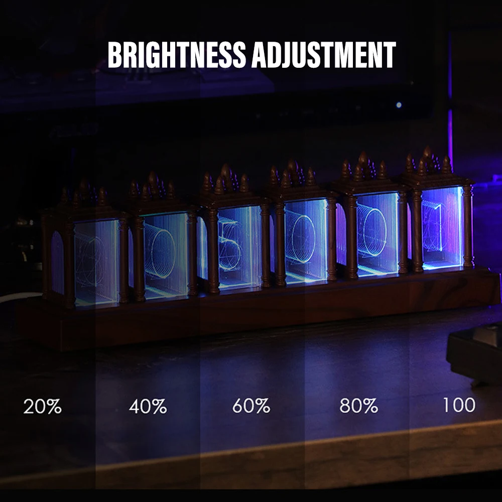 LED �۷ο� Ʃ�� ��Ƽ�� ���� �ð�, �ֺ� �߰� ����, DIY ����ũž ��� ���̺� ����, ���� �� ���� ���ǰ