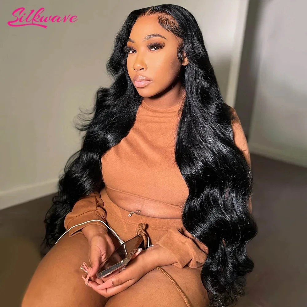 

Brazilian Body Wave 13x6 Lace Front Human Hair Wigs For Black Women PrePlucked Loose Wave HD Transparent Lace Frontal Wig