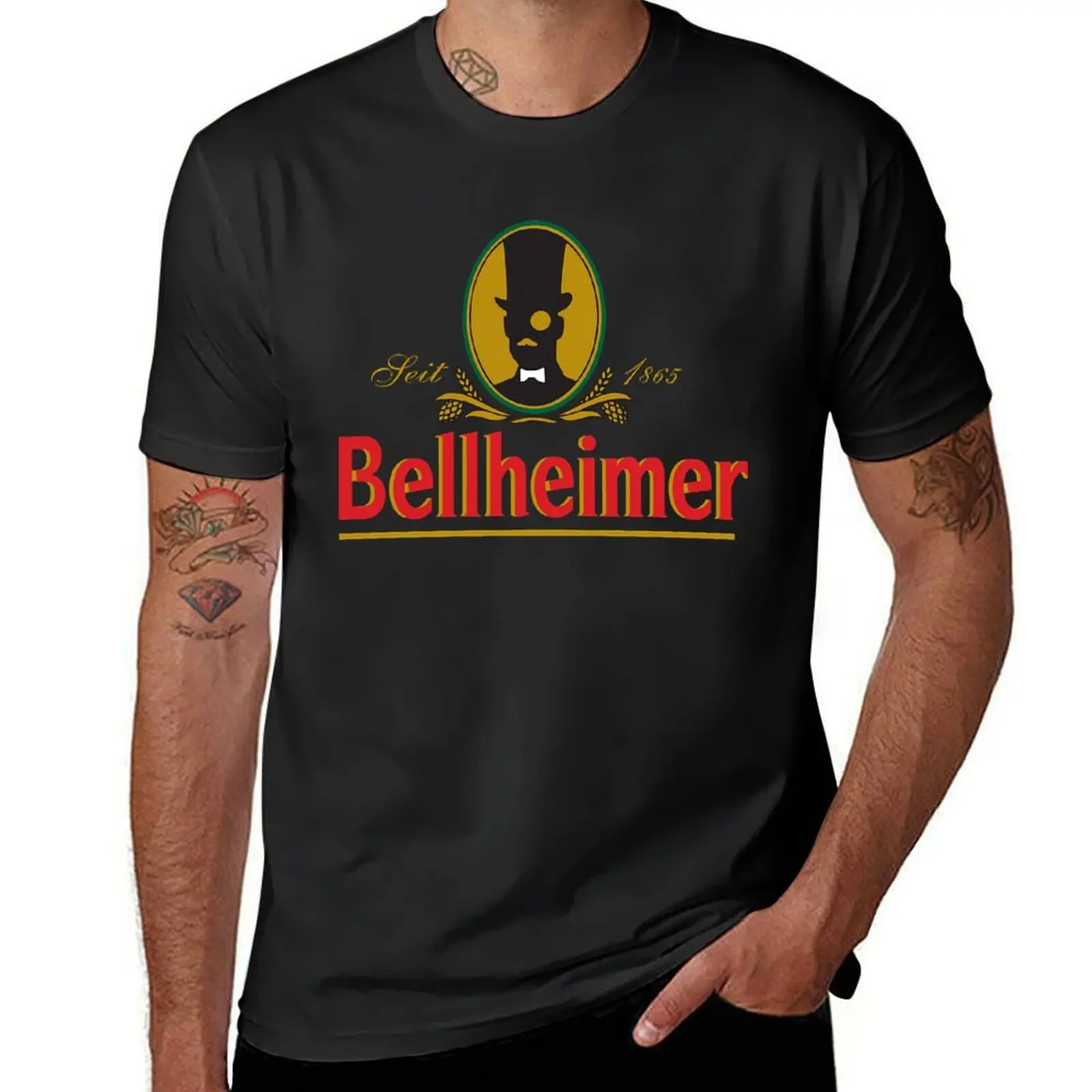 

bellheimer merch T-shirt Short sleeve tee quick-drying heavyweights mens clothes