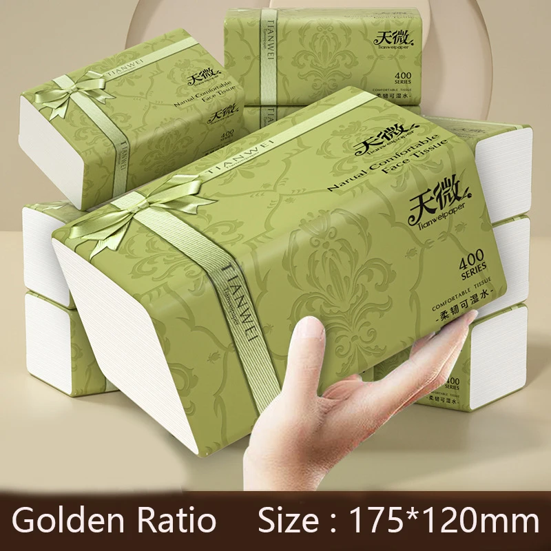 Paper Napkins Home 4Pack/Sets Sanitary Paper Security Paper Napkins 175*120mm 5 Layer 52 Sheets Single Package Fashion Tissue Virgin Wood Pulp
