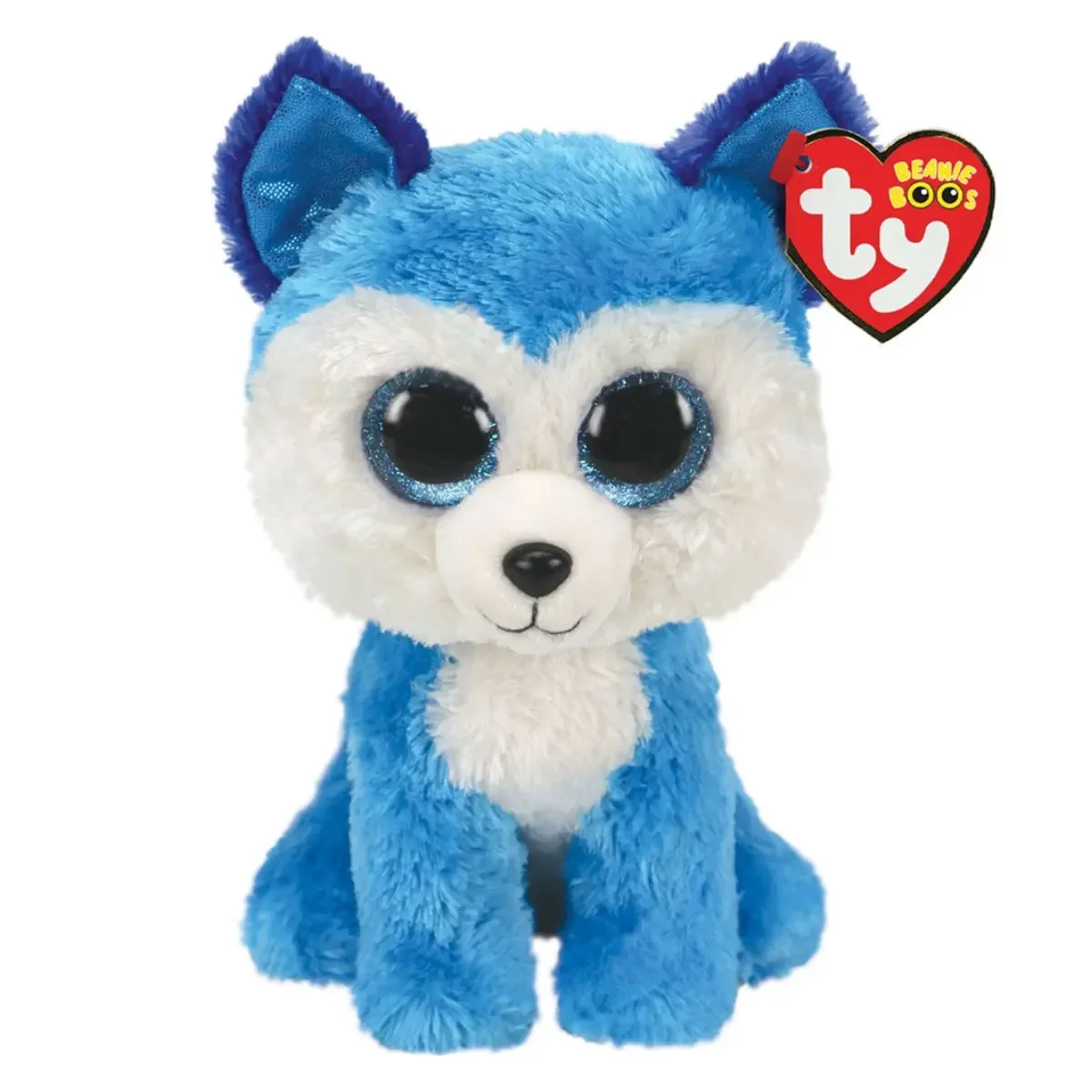 thumbnail image 1 of Peluche de animales de peluche de 15 cm de Ty Big Eye, zorro liso, Ferdinand, Locky, axolotl, Dexter, Icy Seal, gato Heather, juguete para niños, regalo de vacaciones, 1 of 5