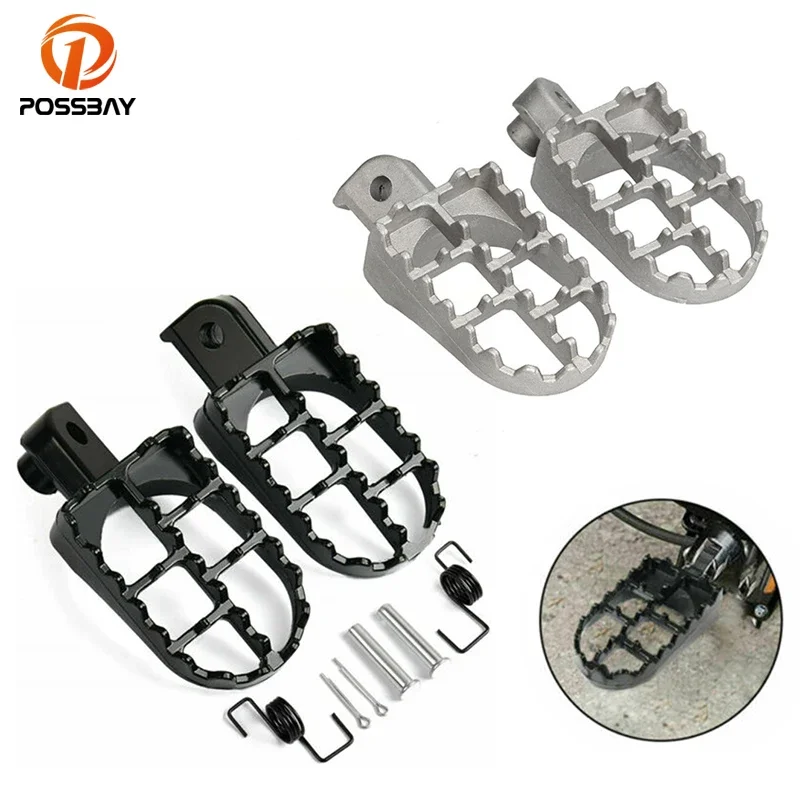 1 Paio Per Honda Xr Crf 50 70 Universale Cnc Moto Pedane Poggiapiedi Pedane Fit Kawasaki Klx 110 Yamaha Pw50 80 Bici
