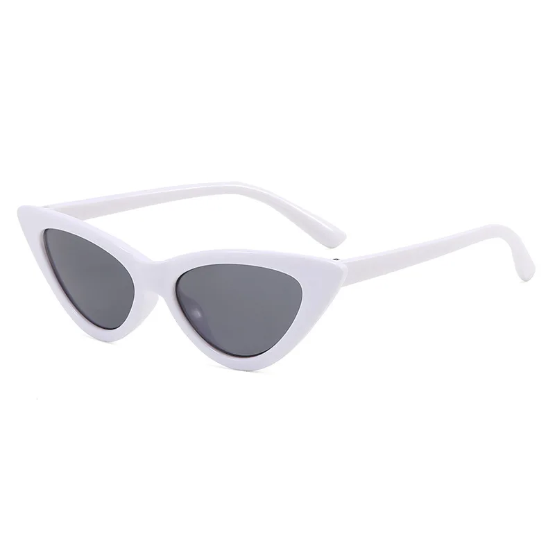 3PCSChildren's Glasses, Fashionable Sunglasses, Triangular Cat Eyes, Light Colored Lenses, Personalized And Trendy Style