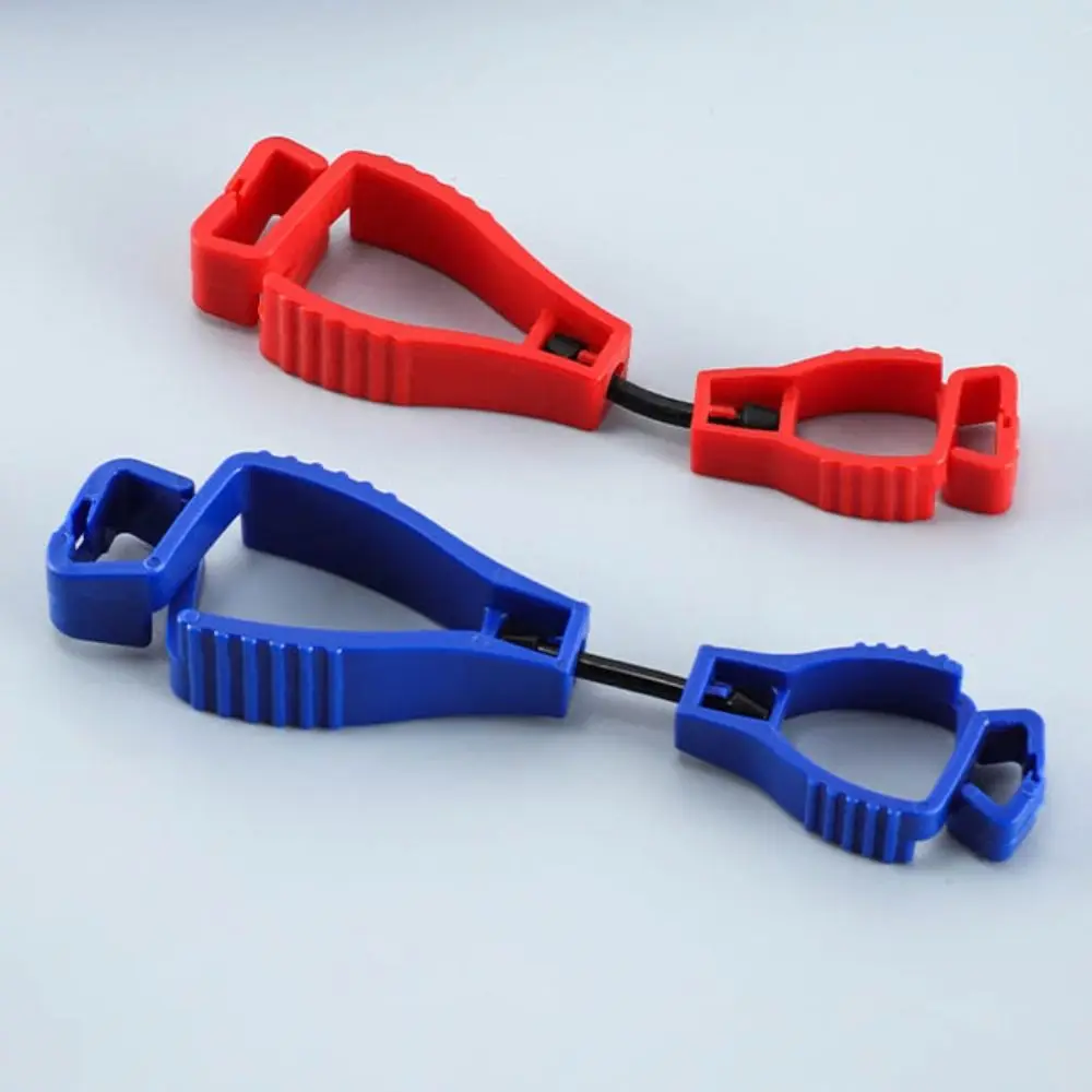Description Picture 5 of item10pcs Multi-Purpose Glove Grabber Clip Anti-lost Carry-On Glove Holder Hanger Plastic Safety Working Gloves Clips Worker