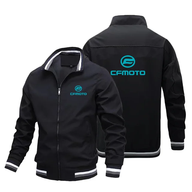 High Quality 2024 Men's New Racing Suit Jacket Fashion Mens Spring Autumn Casual Cfmoto Sport Gradient Motorcycle