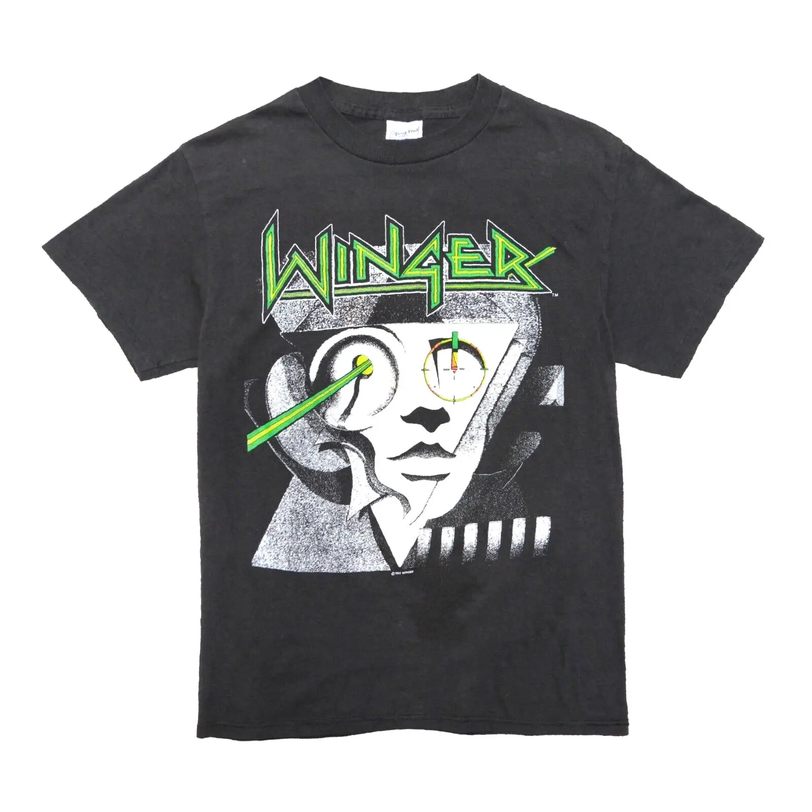 Vintage Winger Too Tuff To Tame T-Shirt Taglia Media 1989 80S