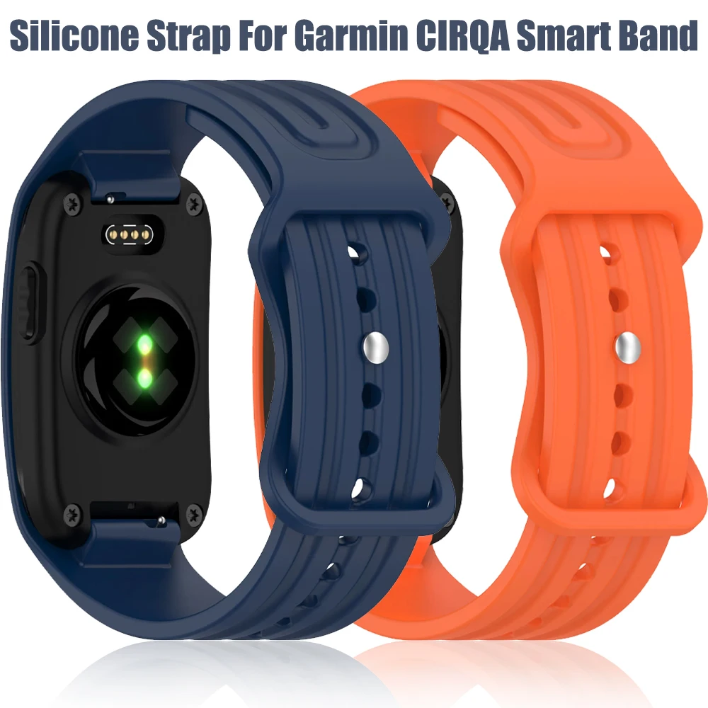 Silicone Strap for Smart Band - Men's and Women's Bracelet Replacement Wristband Accessory