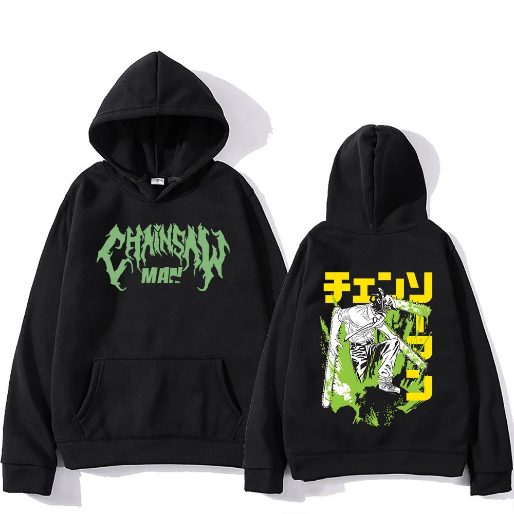 

Chainsaw Man Japanese Style Anime Hoodies Long Sleeve Autumn Men/Women Sweatshirts Manga Benji Cartoon Pullovers Casual Hoodie