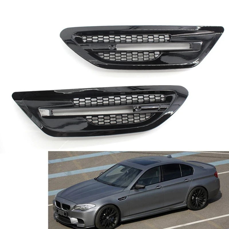 Modanatura Parafango Anteriore Sinistra E Destra In Cromo Per BMW Serie 5 F10/F11 - 51137336645 51137336646