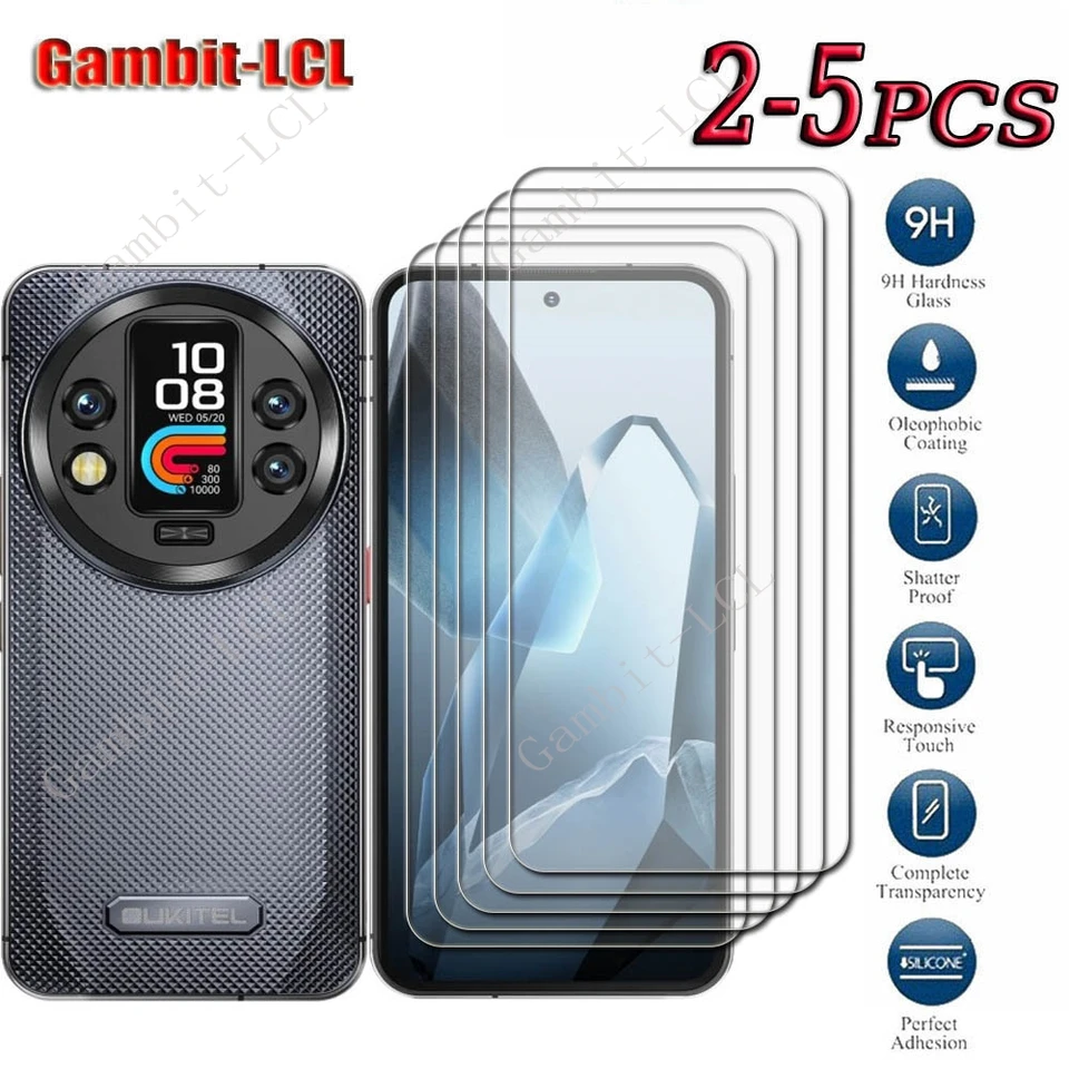 AtFoliX Pellicola Vetro Per Oukitel WP20 9H Armatura