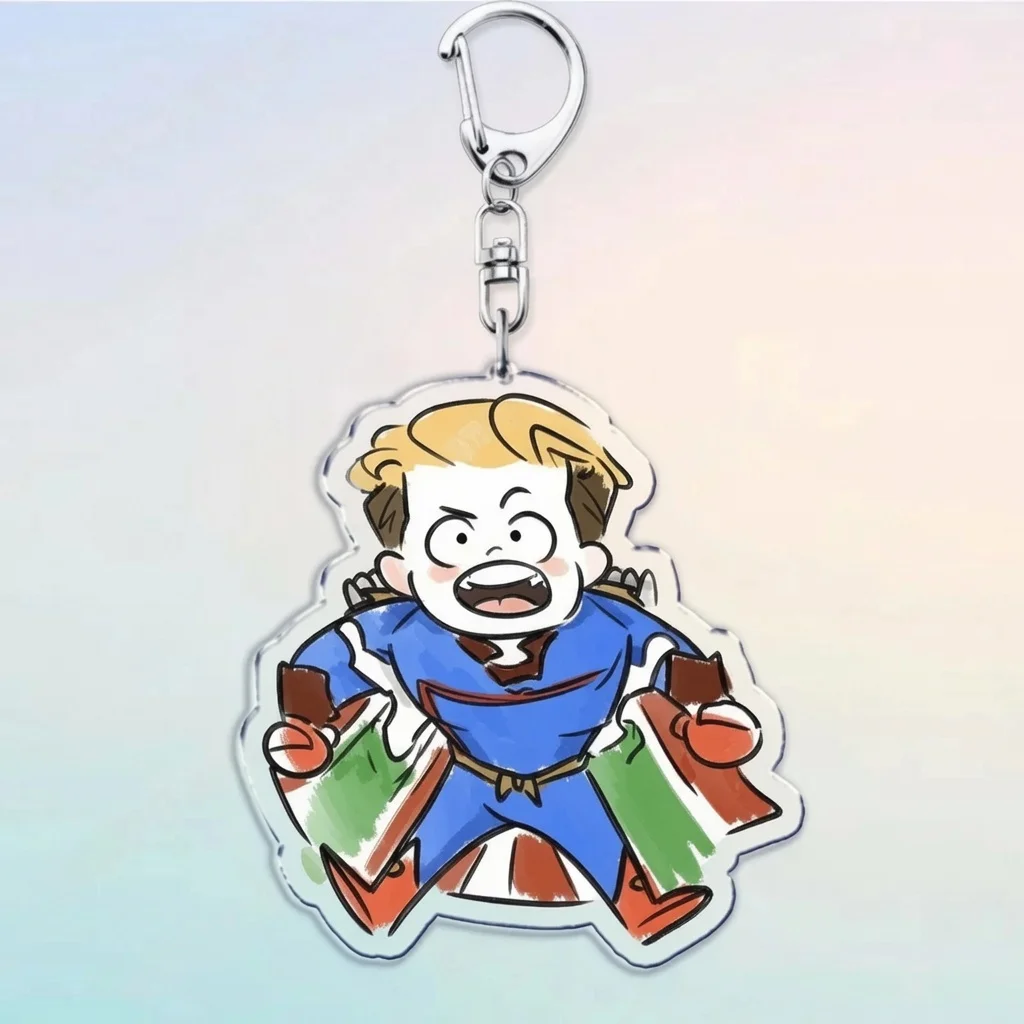 Popular Superhero TV Show Character Keychain Collection – Trendy Accessory