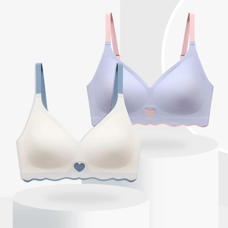 High-quality Seamless Underwear Women's Comfortable Gathered Breathable Breasts Sexy Beautiful Back Sports Bra Thin Section
