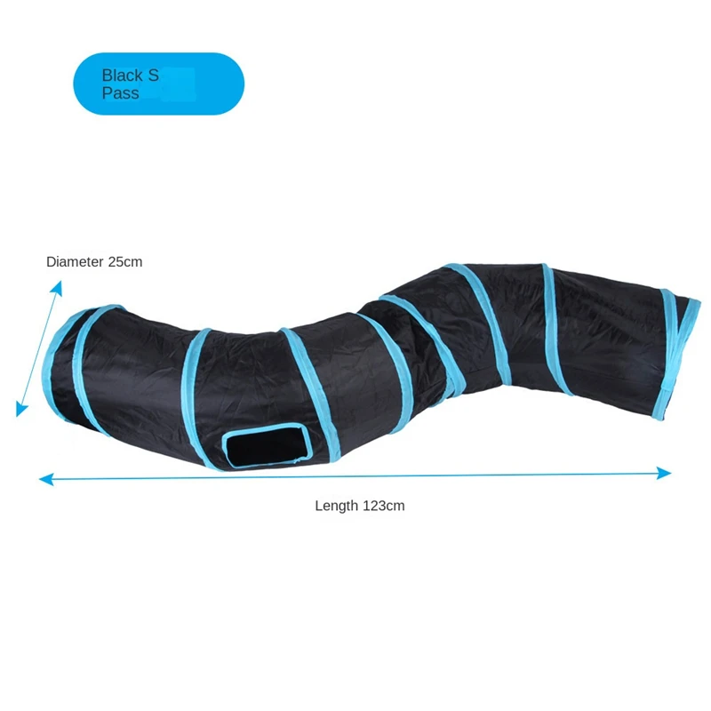Foldable Pet Tunnel Cats, Rabbits, Guinea Pigs, Ferrets etc 6