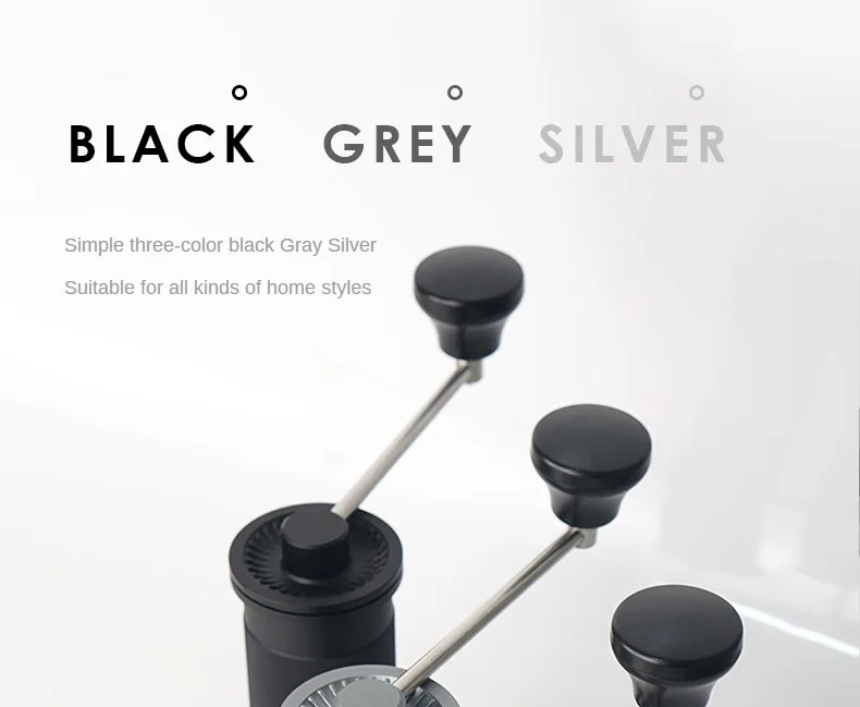 S5bb1b865de774320a30b45c6c0c702a2h AIRFLOW Manual Coffee Grinder CNC Stainless Steel Double point central shaft fixed 5core/7core Hand Burr Coffee Bean Grinding
