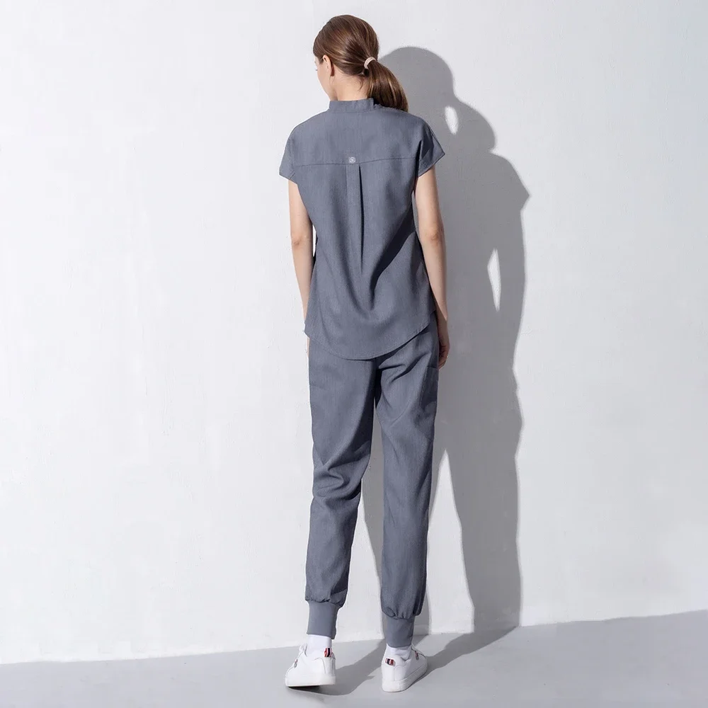Female Elastic Workwear Nursing Medical Uniforms Clinic Suit Scrubs Hospital Doctor Clothing Breathable Cloth Heathy Beauty Wear