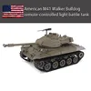 Henglong 3839-1 Simulation Of American M41 "walker Bulldog" Remote Control Toy Battle Competition Light Battle Tank Rc Toy Model 1