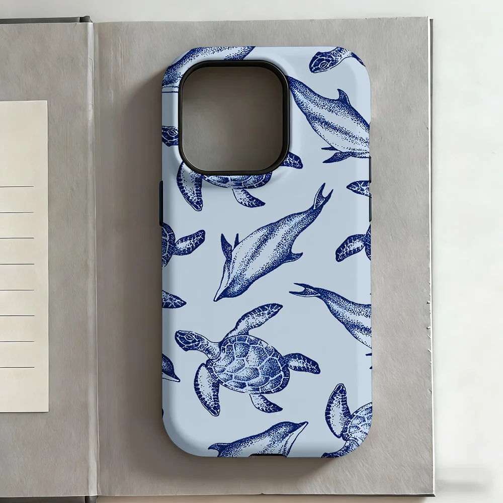 Almond Latte Luxury Double-Layer Phone Case