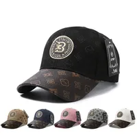 Summer High Quality Fashion Cotton Breathable Baseball Hat Snapback Letter Embroidery Face-Slimming Outdoor Cap for Women/Men 1