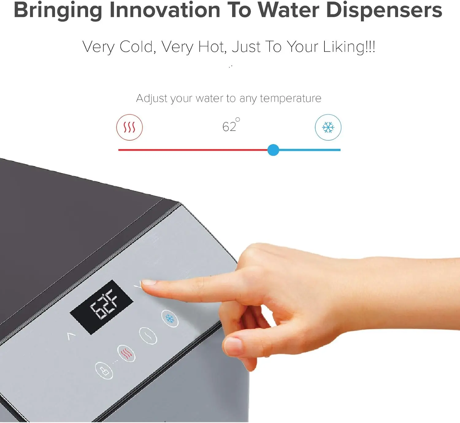 Reverse Osmosis  Water Cooler Dispenser - Self-Cleaning, Dispenses Hot and Cold Water,  Meter, Child S 4