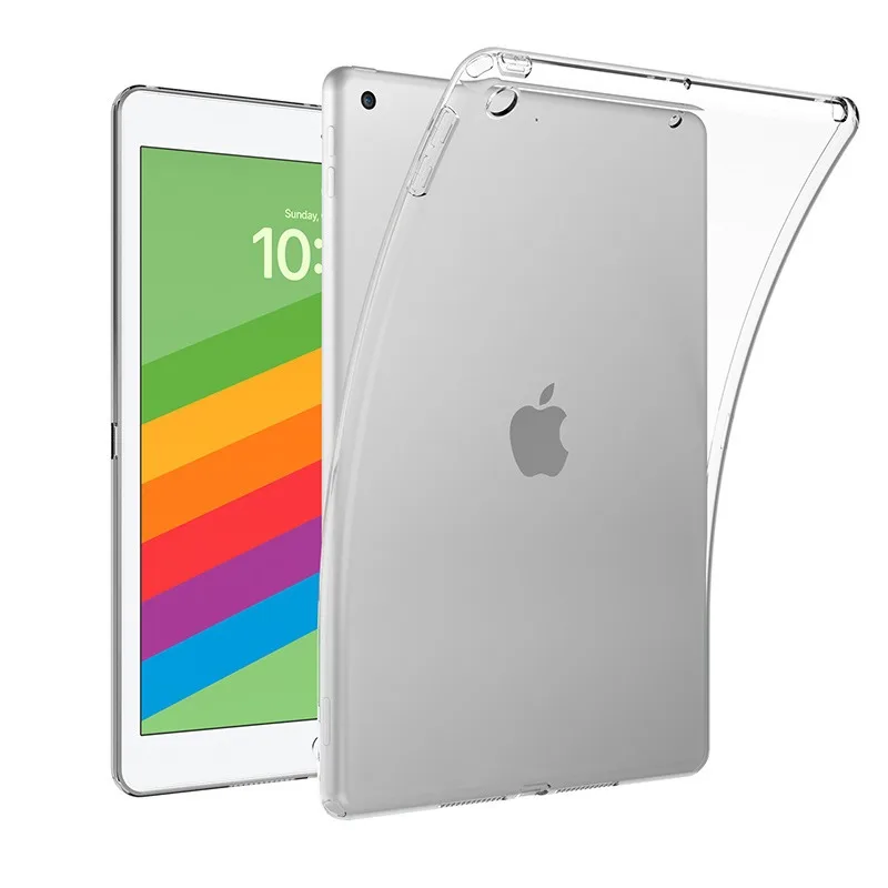 

For iPad Pro 11 13 M4 2024 Case TPU Silicon Transparent Slim Cover for iPad Air 11 13 M2 2024 Tablet Coque Capa Funda Shell