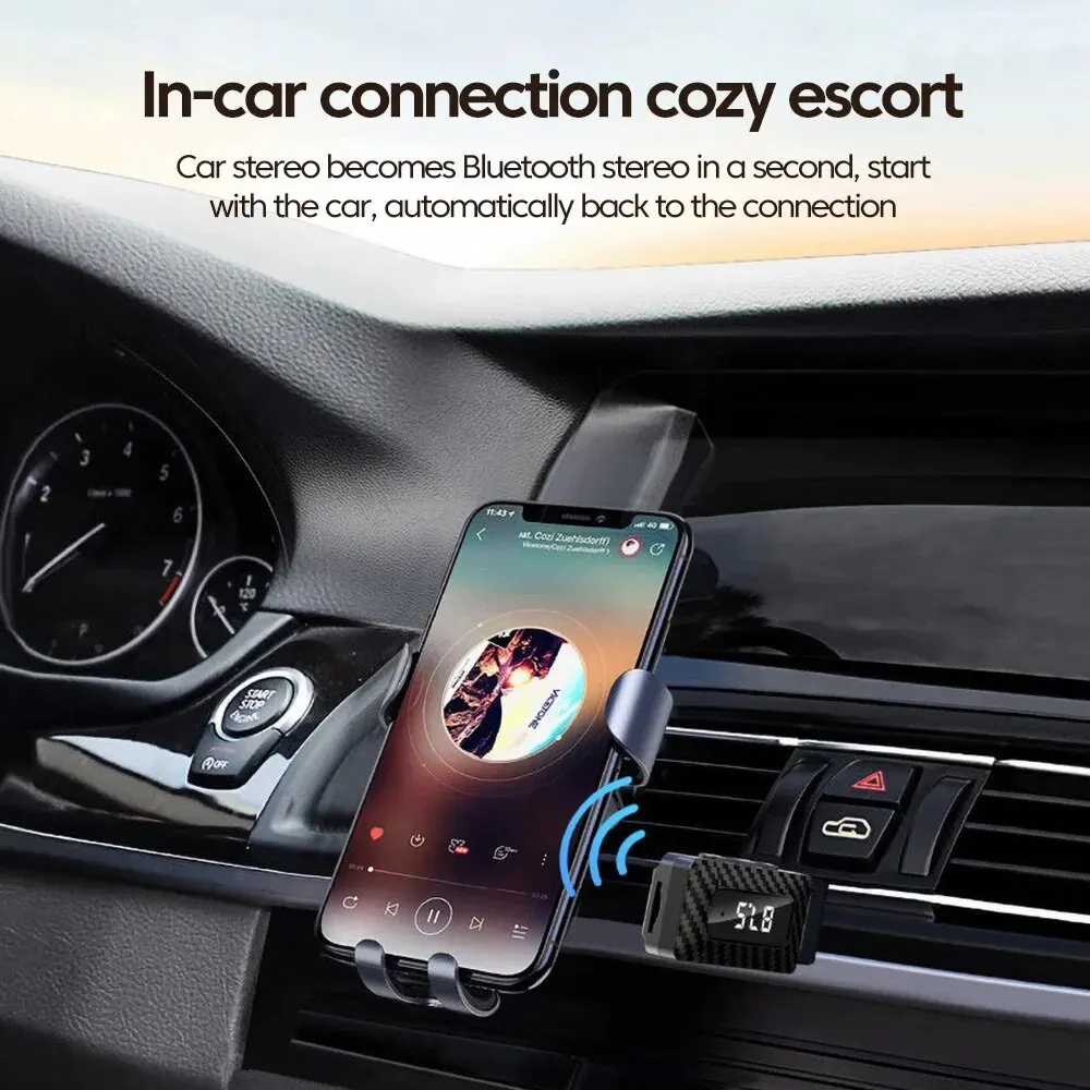 USB 블루투스 3.5 리시버 송신기, 핸즈프리 통화, 3.5mm AUX 잭, USB 동글 스테레오 음악 무선 어댑터, PC 자동차 키트용