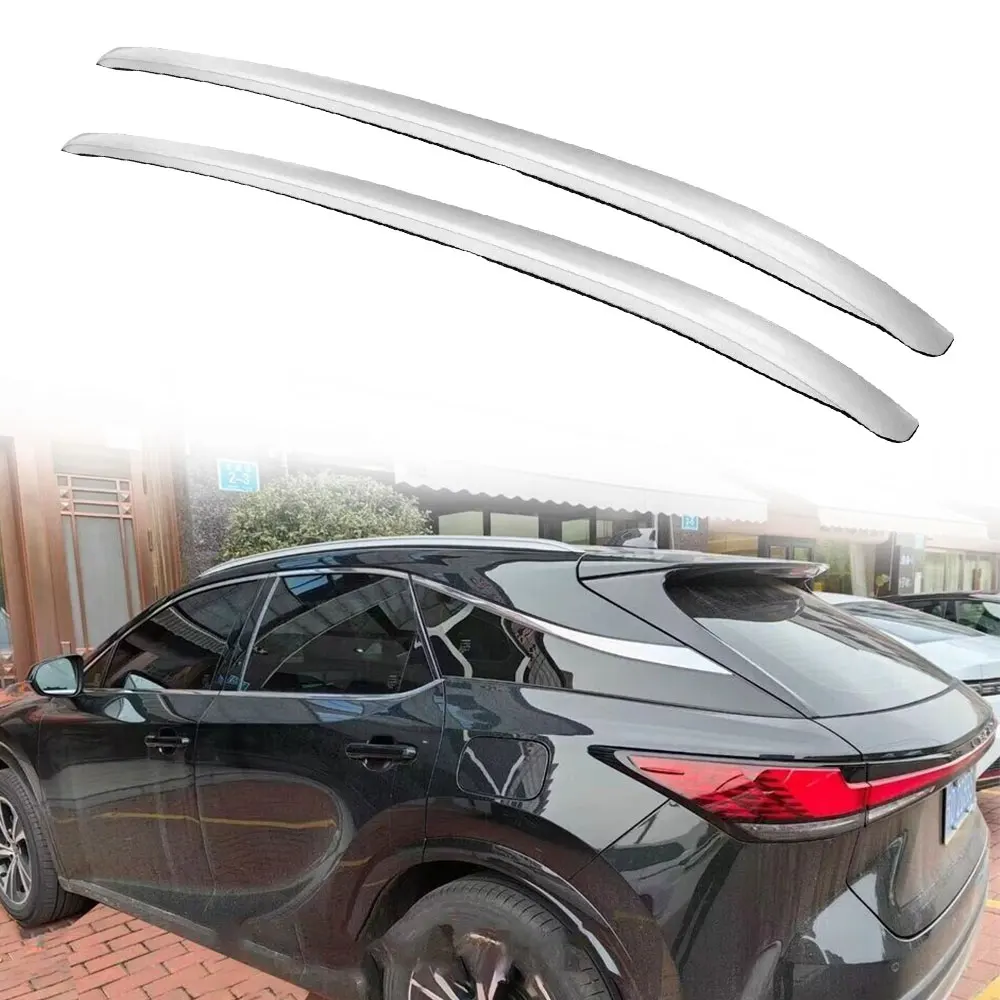 

2Pcs Aluminum Fits for All New Lexus RX 2023 2024 2025 Roof Rail Racks Side Rail Bar