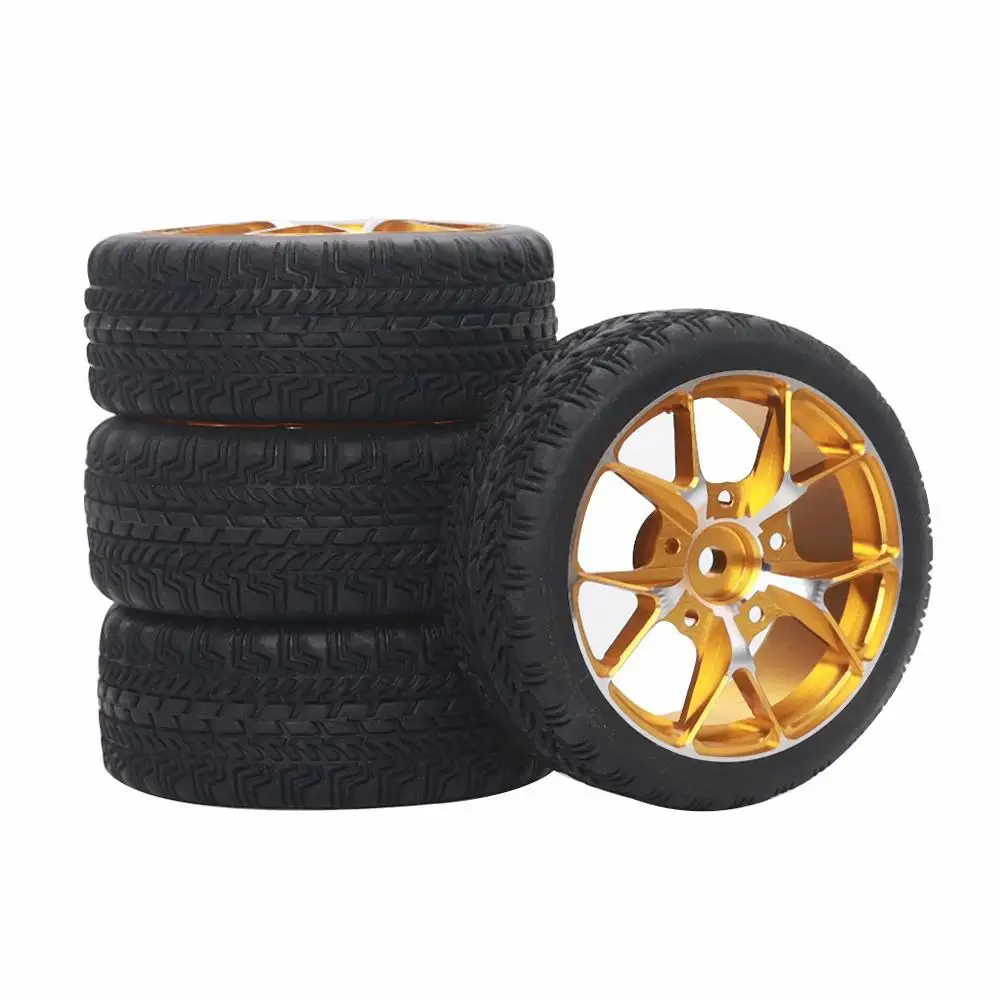 4 pcs Ż / +  Ÿ̾ Ϲ 1/10 rcε ̽ 帮Ʈ HSP 94123/122  ڸ Kyosho TT01 TT02 WLtoys 12428