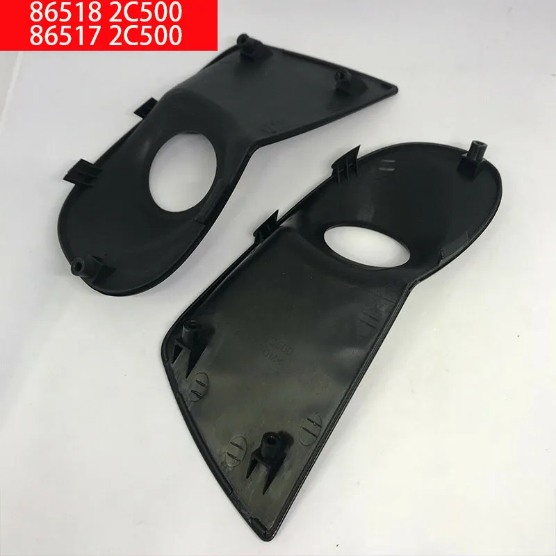 Genuine Fog Lamp Cover Set para Tiburon Coupe 2005-2006, Lâmpada OEM Original, de alta qualidade, 865182c500, 865172c500