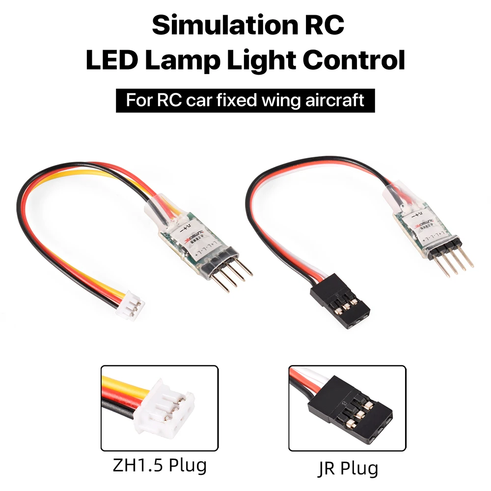 RC Light Controller DUMBORC RC Light Controller LED Switch Panel System Turn on/Off 3CH for RC Car Vehicle Mini Car Fixed Wing Aircraft Parts