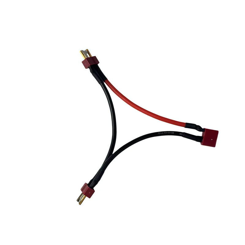 Durable Lithium Battery Plug Y Splitter Parallel Cable - 12/14/16AWG 10CM