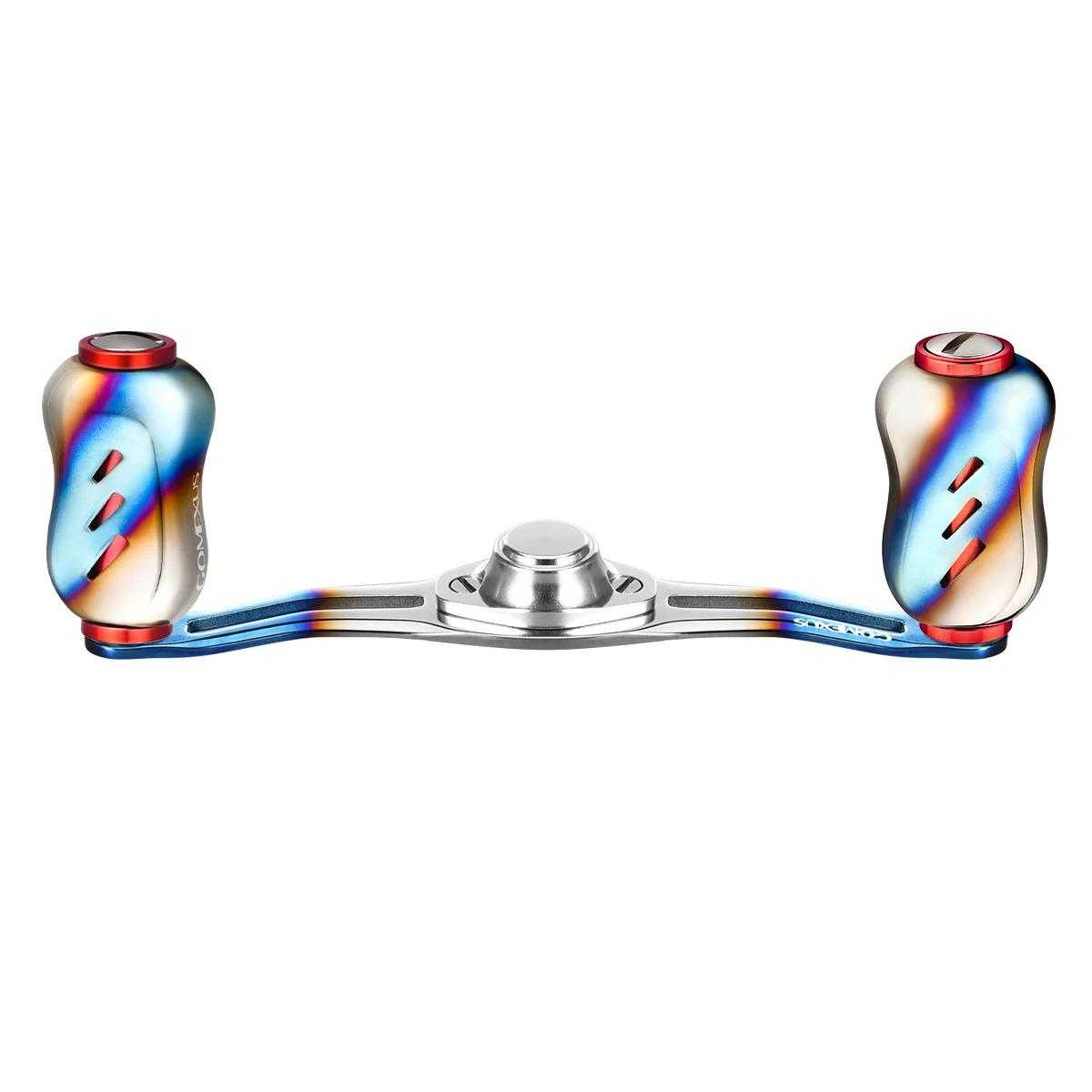 Bouton Gomexus T22SRDX – Flamme Titane Rouge 22 Mm Pour Moulinets Shimano A Et Daiwa S