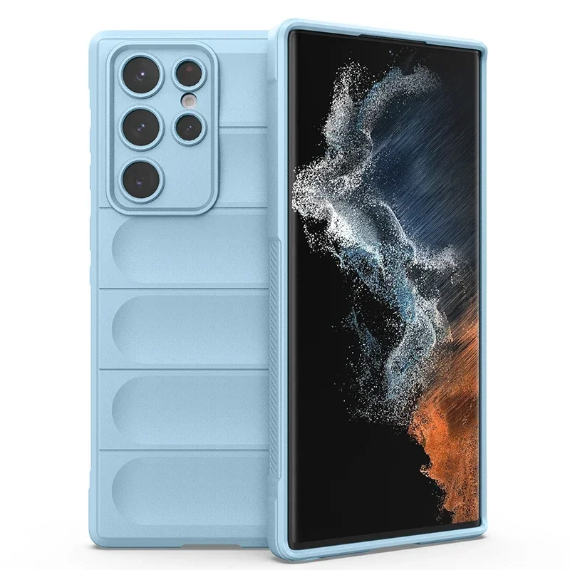 Matte Armor Skidproof Silicone Protective Phone Case
