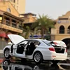 1:32 BMW 5 Series 535i Alloy Car Model Diecast Metal Toy Vehicles Car Model High Simulation Sound Light Collection Kids Gift 6