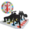 Family Party games multiplayer parent-child Indoor Outdoor toy Group sport interactive twister game dance mat 2