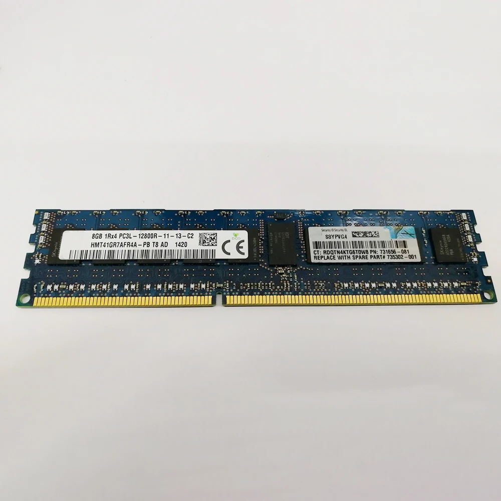 1PCS Server Memory For HP G8 V2 DL388P DL388E DL380 Gen8 731656-081 731765-B21 735302-001 8GB DDR3 1600 4 1PCS Server Memory For HP G8 V2 DL388P DL388E DL380 Gen8 731656-081 731765-B21 735302-001 8GB DDR3 1600 - Image 2